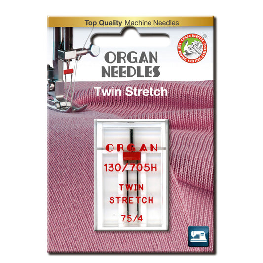 Organ Needles Twin Stretch