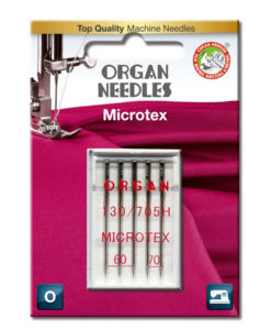 Organ nål Microtex 60-70 5 pack