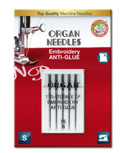 Organ nål Anti Glue 75 5 pack