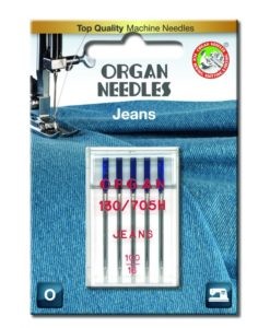 Organ nål Jeans 90-100 5 pack