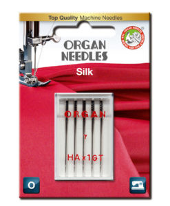 Organ nål Silke 55 5 pack